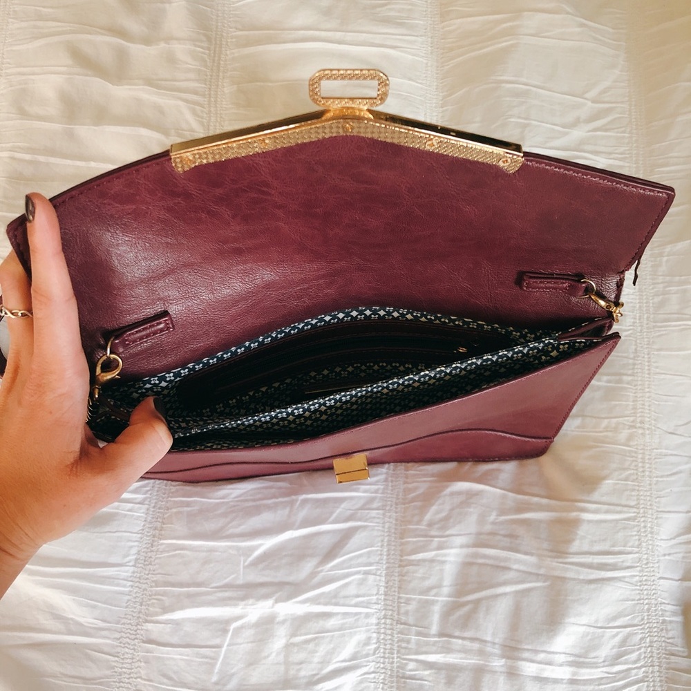 Deep Purple Purse